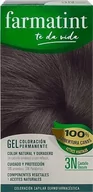 Farby do włosów i szampony koloryzujące - Farba kremowa z utleniaczem do włosów Farmatint Permanent Color Gel 3N Dark Brown 150 ml (8470001791849) - miniaturka - grafika 1