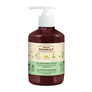Green Pharmacy Żel do Higieny Intymnej Drzewo Herbaciane 370ml - Żele do higieny intymnej - miniaturka - grafika 1
