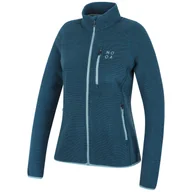 Bluzy sportowe damskie - Bluza damska MOOA Velmo fleece 210 Rozmiar: L / Kolor: niebieski - miniaturka - grafika 1