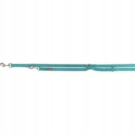 Smycze dla psów - Trixie Premium taśma 2m aqua - miniaturka - grafika 1