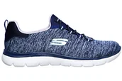 Buty sportowe damskie - Skeakersy Skechers Summits Quick - 12983-NVPR - 41 - miniaturka - grafika 1