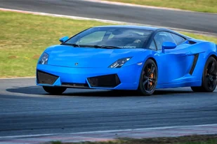 Jazda Lamborghini Gallardo - Tor Poznań kartingowy - Czasopisma - miniaturka - grafika 1