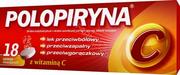 Przeziębienie i grypa - Polpharma Polopiryna C, 500 mg + 200 mg, 18 tabletek musujących - miniaturka - grafika 1
