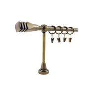 Karnisze - Karnisz pojedynczy HEFAJSTOS PLUS Ø16, 160 cm versus złoto - miniaturka - grafika 1