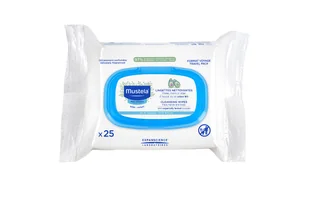 Mustela LABORATOIRES EXPANSCIENCE chusteczki oczyszczające x 25 szt - Chusteczki nawilżane - miniaturka - grafika 1