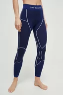 Spodnie sportowe damskie - X-Bionic legginsy funkcyjne Merino 4.0 kolor granatowy - X-bionic - miniaturka - grafika 1