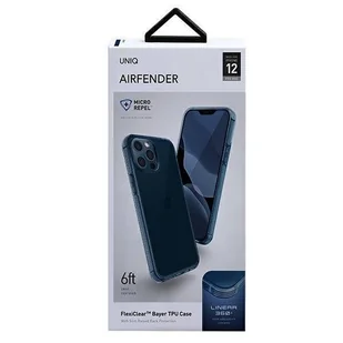 Uniq etui Air Fender iPhone 12 Pro Max 6,7" niebieski/nautical blue Uni000428 - Etui i futerały do telefonów - miniaturka - grafika 8