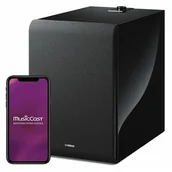 Głośniki i kolumny - Yamaha MusicCast Sub 100 czarny - miniaturka - grafika 1