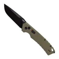 Noże - Nóż automatyczny Tekto A3 Delta D/P OD Green G10, Black D2 - miniaturka - grafika 1