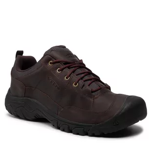 Keen Półbuty Targhee III Oxford 1022513 Dark Earth/Mulch - Półbuty damskie - miniaturka - grafika 1