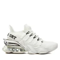 Sneakersy męskie - Sneakersy PHILIPP PLEIN SADS USC0518 STE003N Biały - miniaturka - grafika 1