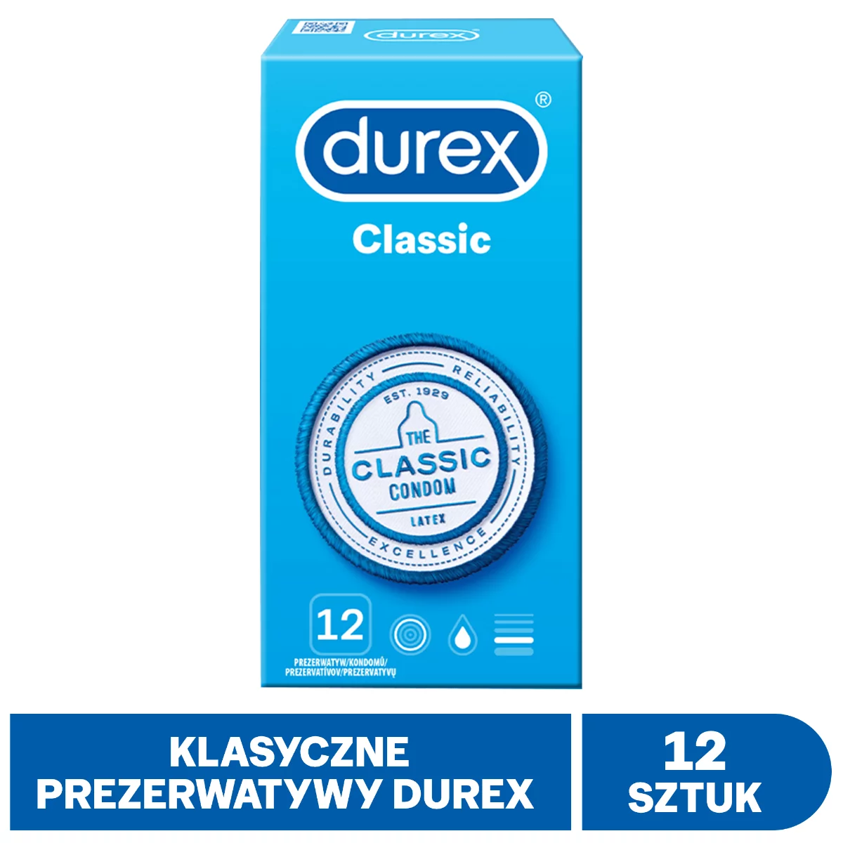 Durex Classic 12 szt.