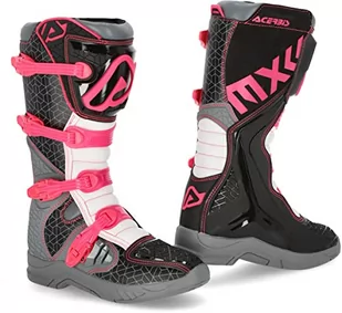Acerbis BOOTS X-TEAM CZARNY/Fioletowy T.43 - Buty motocyklowe - miniaturka - grafika 1