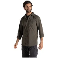 Koszulki sportowe męskie - Koszula męska Craghoppers NosiLife Adventure Long Sleeved Shirt III Rozmiar: M / Kolor: zielony - miniaturka - grafika 1