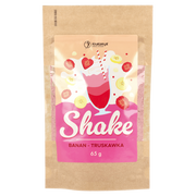 Soki i napoje niegazowane - Mieszanka na shake banan truskawka 65g - miniaturka - grafika 1