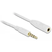 Kable - Delock Kabel MiniJack 3.5 mm MiniJack 3.5 mm 5 Biały 84484 - miniaturka - grafika 1