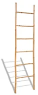 Wieszaki łazienkowe - Drewniana drabinka z 6 szczeblami do łazienki T4-K59 - miniaturka - grafika 1