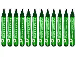 D RECT Marker permanentny 1.0-3.0mm zielony okrągły D'rect TH2160 - Markery permanentne - miniaturka - grafika 1