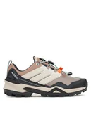 Buty trekkingowe damskie - adidas Trekkingi Terrex Skychaser JQ9938 Brązowy - miniaturka - grafika 1