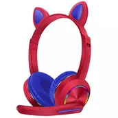 Słuchawki - Roneberg RKZ-23 CZERWONY - miniaturka - grafika 1