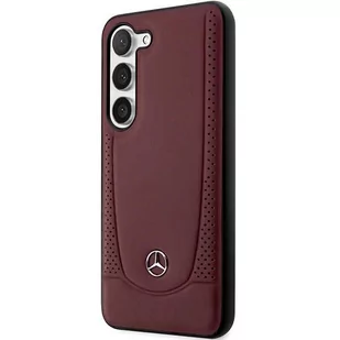 Mercedes MEHCS23SARMRE S23 S911 czerwony/red hardcase Leather Urban Bengale - Etui i futerały do telefonów - miniaturka - grafika 2