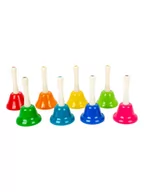 Instrumenty muzyczne dla dzieci - small foot 8-częściowy zestaw dzwonków - 3+ - miniaturka - grafika 1