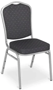 Czarne sztaplowane krzesło bankietowe G6-W56 - Krzesła Czarne sztaplowane krzesło bankietowe G6-W56 - Krzesła - miniaturka - grafika 1
