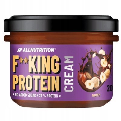 Allnutrition Fitking Protein Cream Nutty 200G Krem Orzechowy Bez Cukru Fit