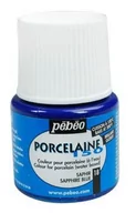 Farby i media malarskie - Farba Pebeo Porcelaine 150 - 18 Sapphire Blue - miniaturka - grafika 1