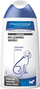 Francodex Szampon do czarnej sierści dla psów 250ml - Szampony i odżywki dla psów - miniaturka - grafika 1