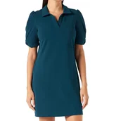 Sukienki - Sukienka damska Naf Naf klasyczna niebieska-XS - miniaturka - grafika 1