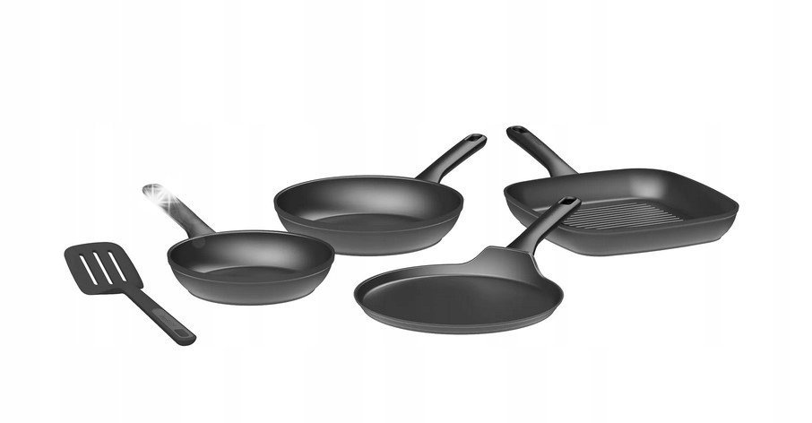 Zestaw patelni non-stick BergHOFF Balance z łopatką 4 el.