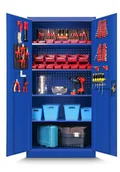Szafy biurowe - JAN NOWAK model BRUNO warsztatowo-narzędziowa szafa metalowa - miniaturka - grafika 1