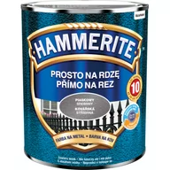 Farby do metalu - Farba na rdzę Hammerite srebrny piaskowy 0.7L - miniaturka - grafika 1