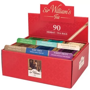 SIR WILLIAMS SIR WILLIAMS Tekturowy prezenter 90 saszetek > NIE CZEKAJ Z PREZENTEM DO OSTATNIEJ CHWILI! JUŻ DZIŚ ZYSKAJ NAWET 10% RABATU! - Kawa w kapsułkach i saszetkach - miniaturka - grafika 1