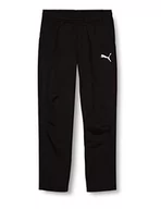 Spodnie i spodenki dla chłopców - Puma Spodnie dla dzieci Liga Core Training Pant czarne 655774 03 - miniaturka - grafika 1