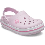 Buty dla chłopców - Kapcie dziecięce Crocs Crocband Clog K Rozmiar butów (UE): 33-34 / Kolor: jasnoróżowy - miniaturka - grafika 1