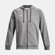 Bluzy sportowe męskie - Bluza męska Under Armour Rival Fleece FZ Hoodie - miniaturka - grafika 1