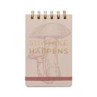 Notesy i bloczki - Notatnik 80 Stron 'Shiitake Happens' | Designworks Ink - miniaturka - grafika 1