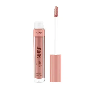 HEAN - Soft Nude - Matte Lip Gloss - Matowy błyszczyk do ust - 6 ml - 61 PERFECT NUDE - Błyszczyki do ust - miniaturka - grafika 1