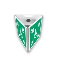 Systemy ekspozycyjne i znaki informacyjne - AE724 MIEJSCE ZBIÓRKI DO EWAKUACJI DLA OSÓB NIEPEŁNOSPRAWNYCH + SŁUPEK (3D DO SŁUPKA), PS - PŁYTA PCV 1MM FOTOLUMINESCENCYJNA; (500X500MM) - miniaturka - grafika 1
