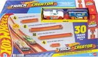 Tory, garaże, parkingi - HOT WHEELS didysis trasų prailginimo rinkinys + 2 automodeliukai JDW42 - miniaturka - grafika 1