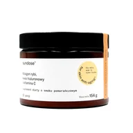 Włosy, skóra, paznokcie - Sundose For Skin Anti-Aging, kolagen rybi, kwas hialuronowy i witamina C, smak pomarańczowy, 154 g - miniaturka - grafika 1