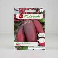 Nasiona i cebule - Burak ćwikłowy Rywal Czerwony 20g - Nasiona - W. Legutko - miniaturka - grafika 1