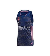 Bluzki damskie - Adidas Dziecięca bluzka Rm Away, Dkblue, 164 - miniaturka - grafika 1