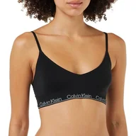 Biustonosze - Calvin Klein Damskie biustonosze trójkątne z podszewką, Czarny, XS - miniaturka - grafika 1