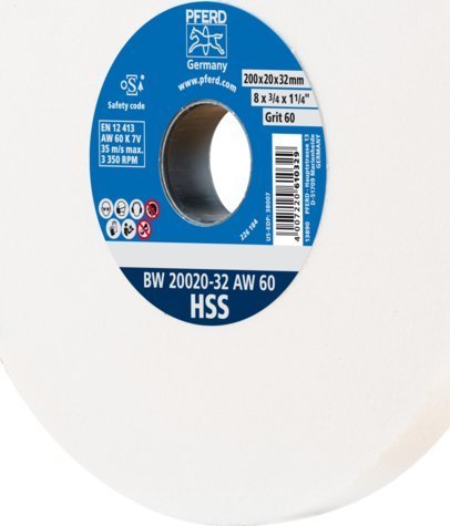 Sourcing HSS sharpening disc PFERD BW 20020-32 AW60