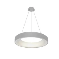 Lampy sufitowe - Azzardo Lampa wisząca Sovana 45 CCT styl nowoczesny aluminium akryl szary AZ3438 - miniaturka - grafika 1