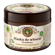 Maski do włosów - Receptury Zielarki Maska do włosów zniszczonych, cienkich i puszących się Drożdżowa, 300ml >> DARMOWA  DOSTAWA 49zł w 24H << - miniaturka - grafika 1