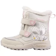 Śniegowce damskie - Kappa Deutschland Unisex dziecięcy kod stylu: 261045k Flake Ii Tex K Girls śniegowce, L Grey Rosé, 30 - miniaturka - grafika 1